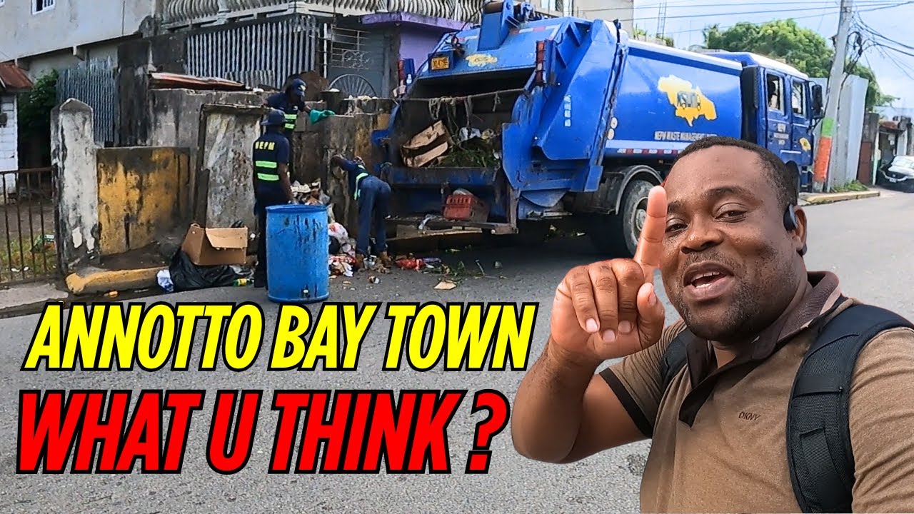 JAMAICA TOUR ANNOTTO BAY TOWN , SAINT MARY #JAMAICA
