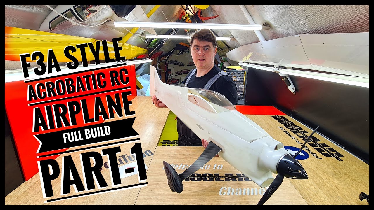 Acrobatic F3A style RC Airplane 