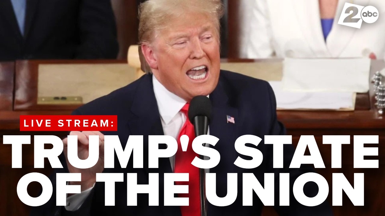 President Trump delivers State of the Union, looks to calm voters' economic concerns before midterms