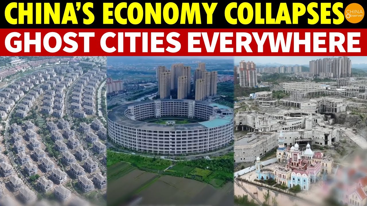 China&rsquo;s Economy Collapses, Trillions Wasted, No Funds for Infrastructure, Ghost Cities Everywhere