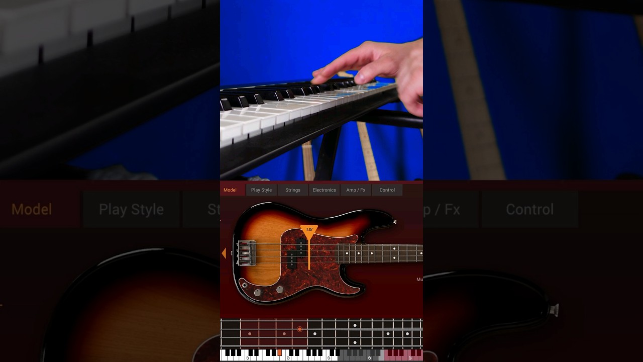 Real Bass vs. Virtual Bass #bass #vst #bassguitar