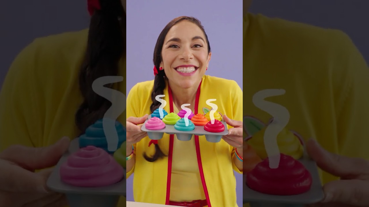 Let&rsquo;s Make RAINBOW MUFFINS! 🌈🧁 @TheMelonPatchLearningVideos