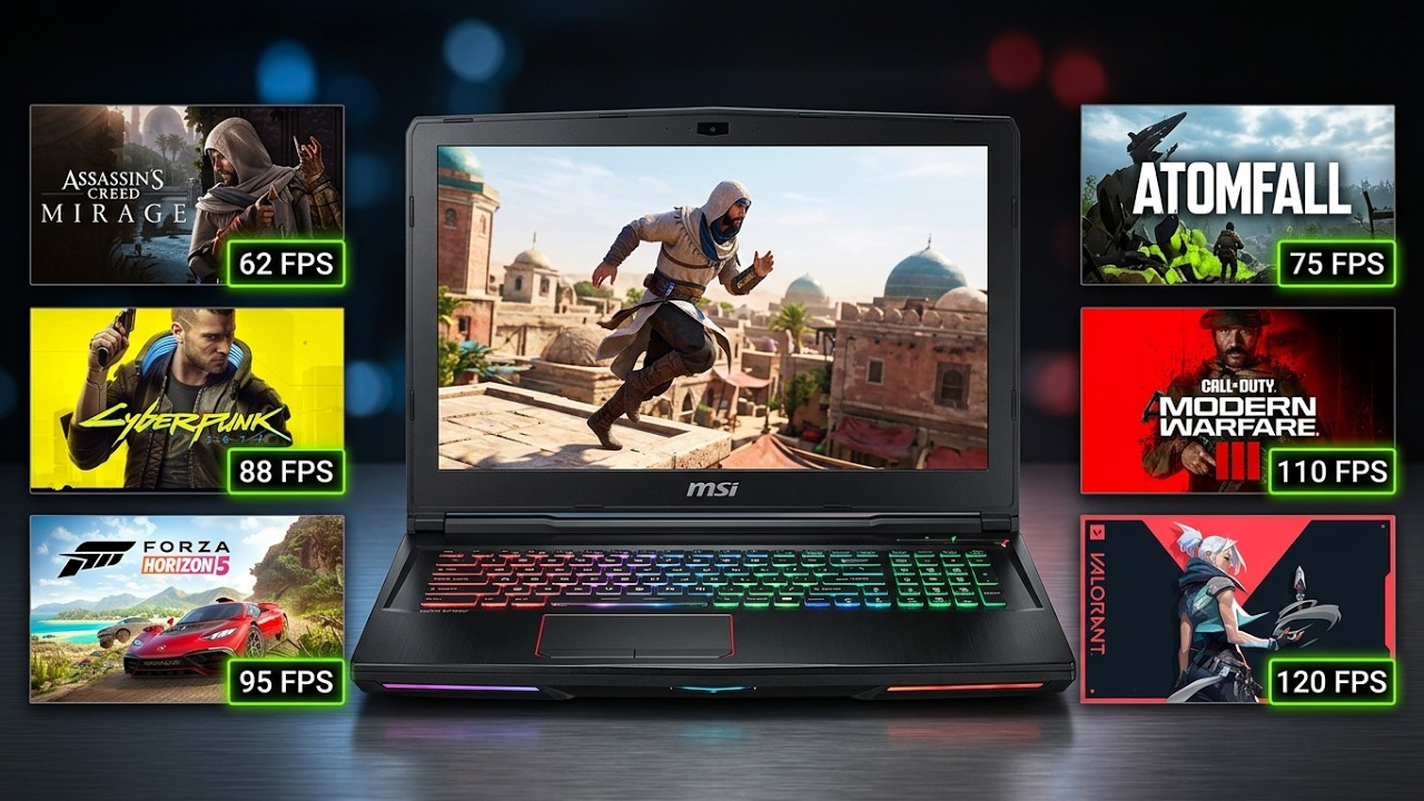 42 Games TEST | MSI GT63 Titan 8RG [i7-8750H | GTX 1080]