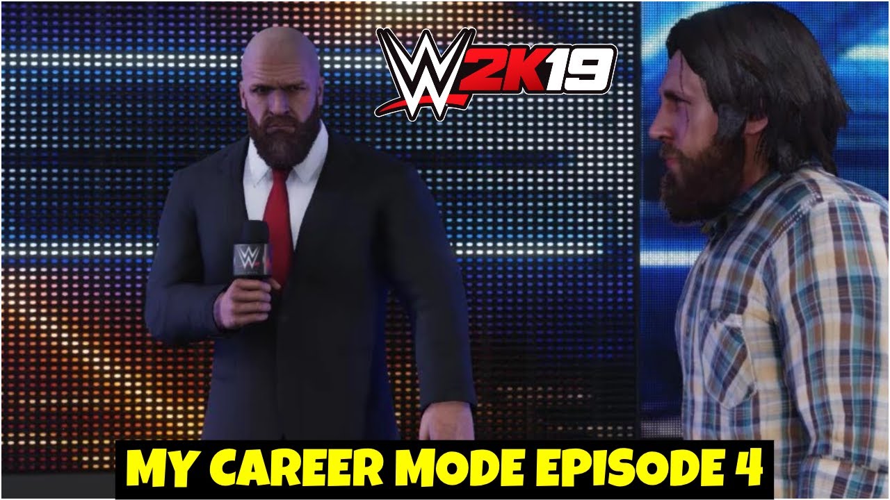 WWE 2K19 My CAREER MODE EPISODE 4 ! TRIPLE H SHOWS HIS POWER | EPISODE 4