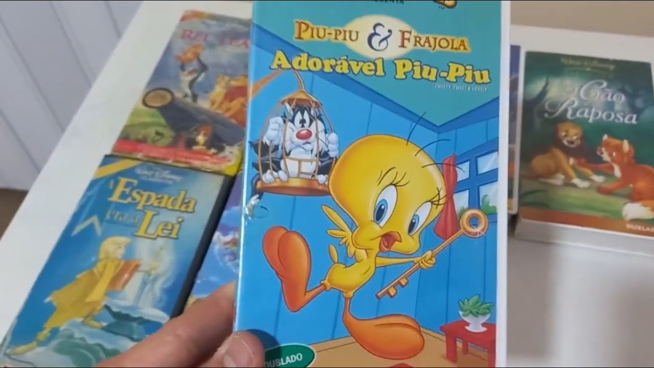 Minha Coleção de Fitas VHS (Parte 1)