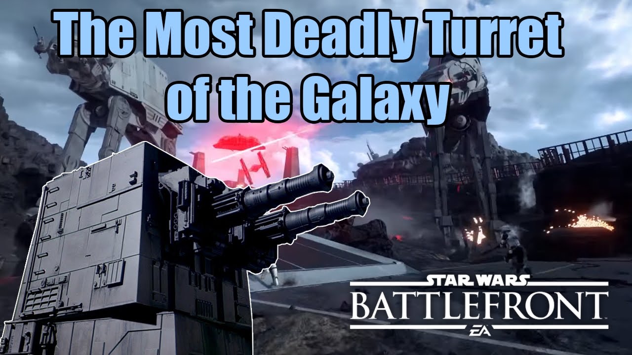 Star Wars Battlefront - The Most Deadly Turret of the Galaxy (Walker Assault)