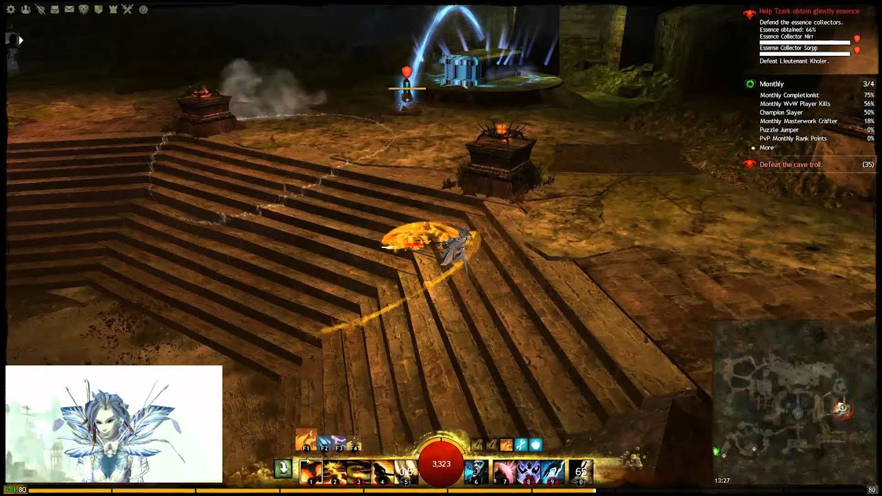 Guild wars 2 | Solo AC p3 | Elementalist