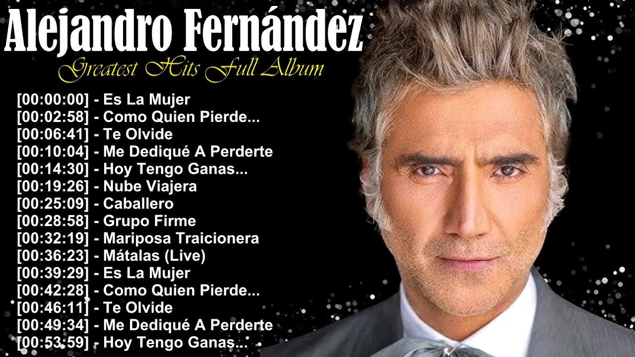 Alejandro Fernández 💿 2025 Greatest Latin Anthems 🎵 Songs That Speak to the Soul