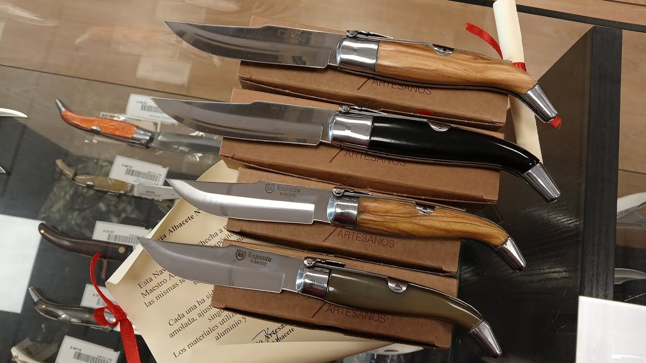 🔪Navajas Clásicas Expósito📜  #cuchilleriaalbacete #cuchillosartesanales #edc