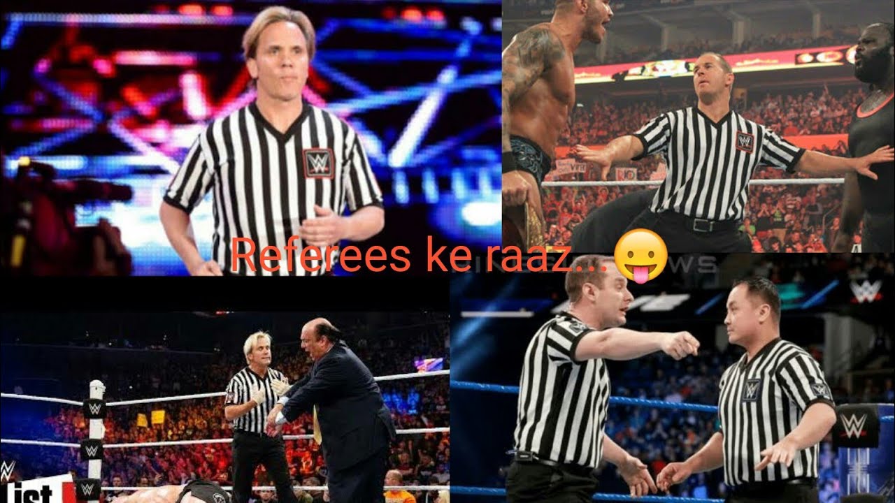 WWE Referees ke raaz 😲😵