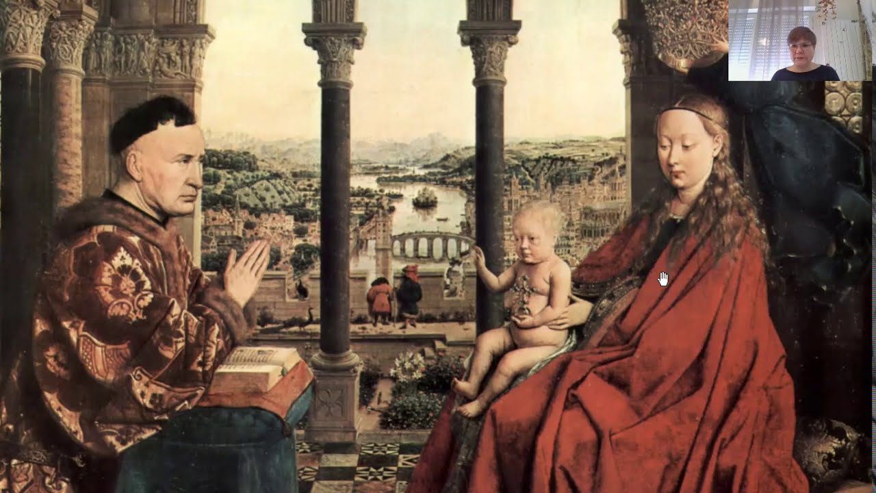 Solifl'Art- Van Eyck- La Vierge du chancelier Rolin-