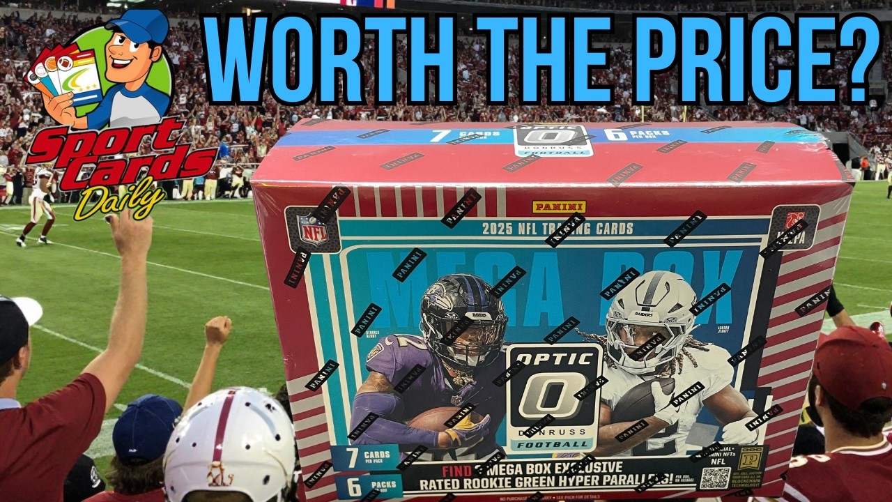 2025 Donruss Optic Football Mega Box Break - What To Expect When You Rip