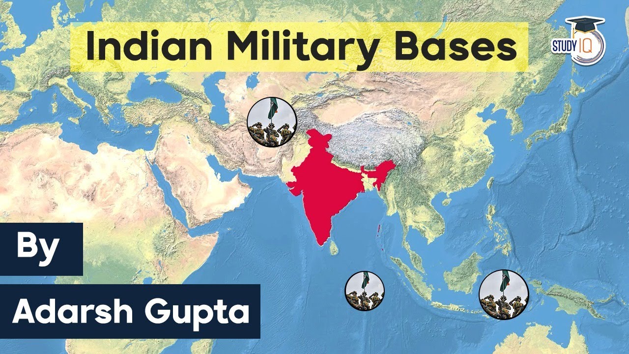 #Indian #Military #bases outside India and its strategic significance - Defence Current Affairs UPSC