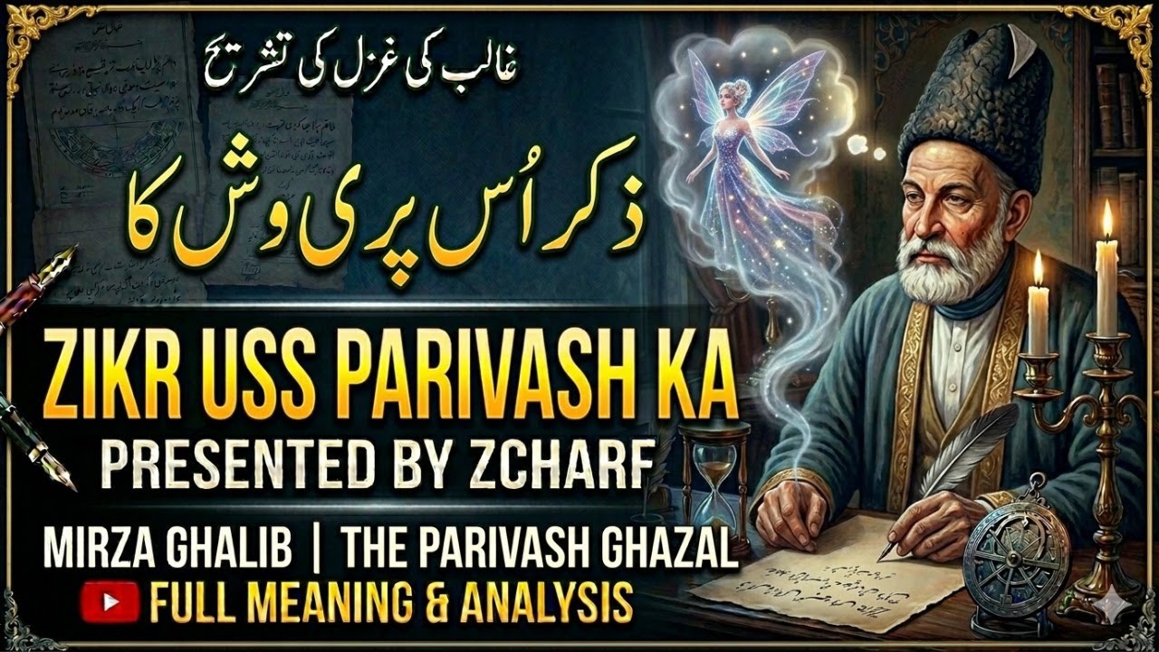 Zikr us parivash ka aur phir bayan apan - زکر اُس پری وَش کا اور پھر بیاں اپنا