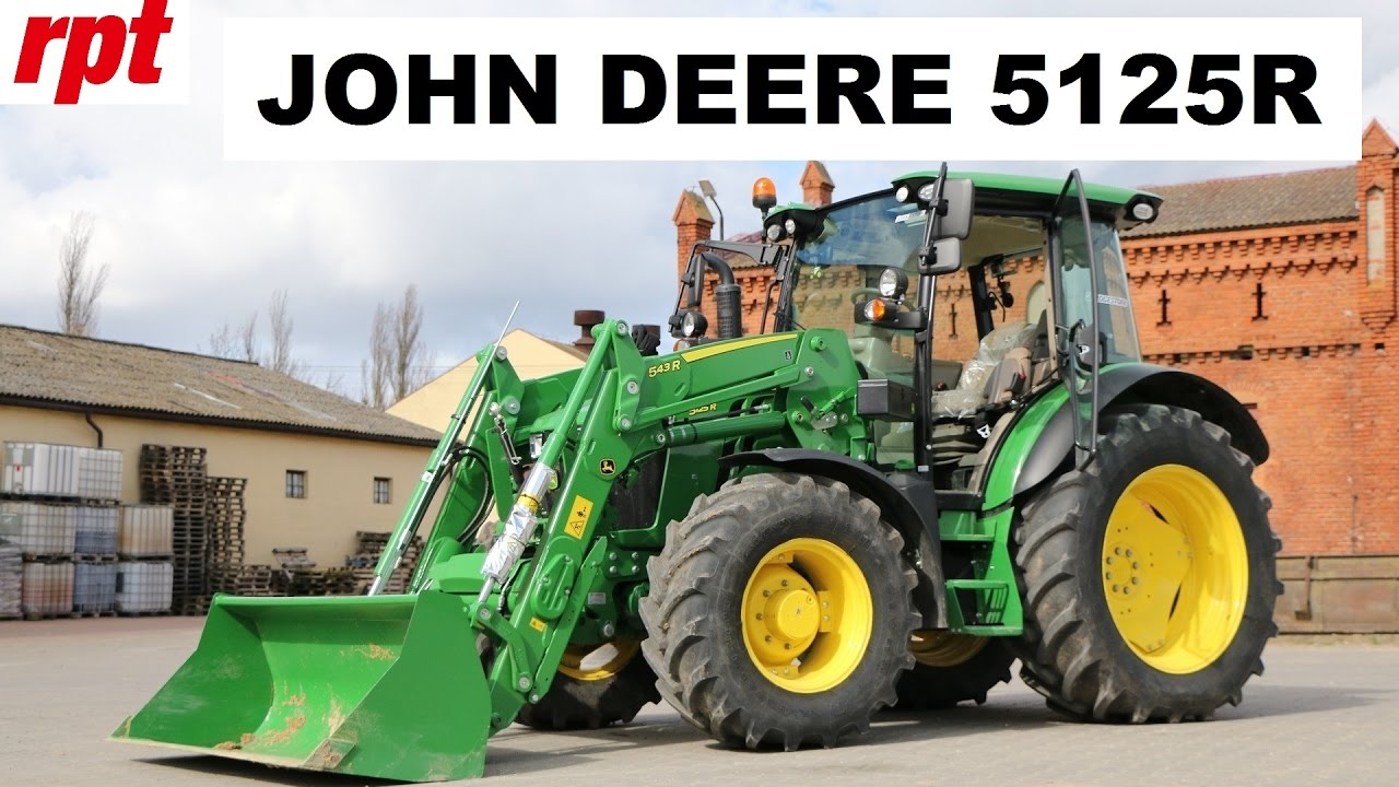 John Deere 5125R - rewers w małym przycisku
