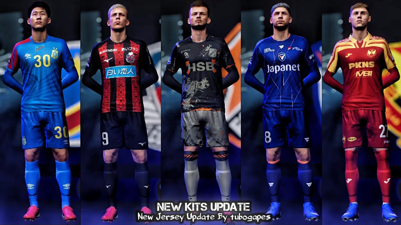 New Kits🔥 Best eFootball 2026 Mobile Jersey Design Update