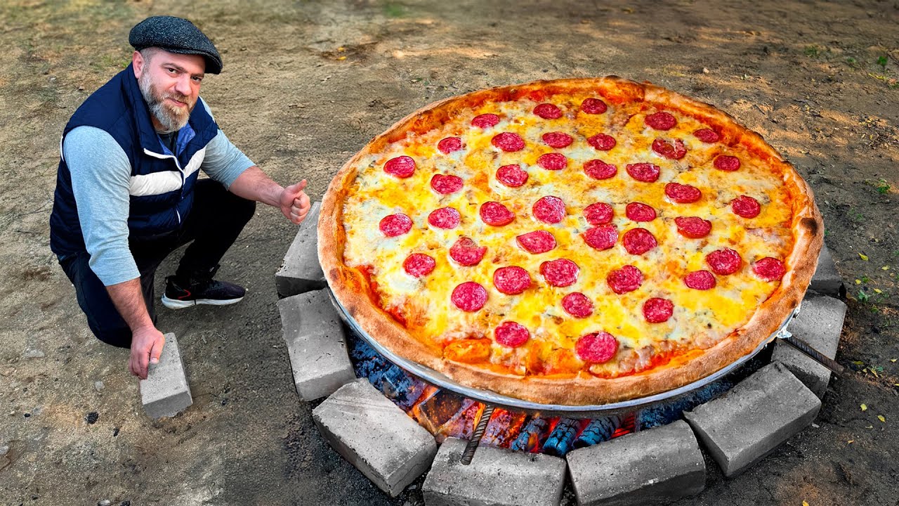 Underground Pizza Recipe 🍕🔥 – The Viral Cooking Sensation!