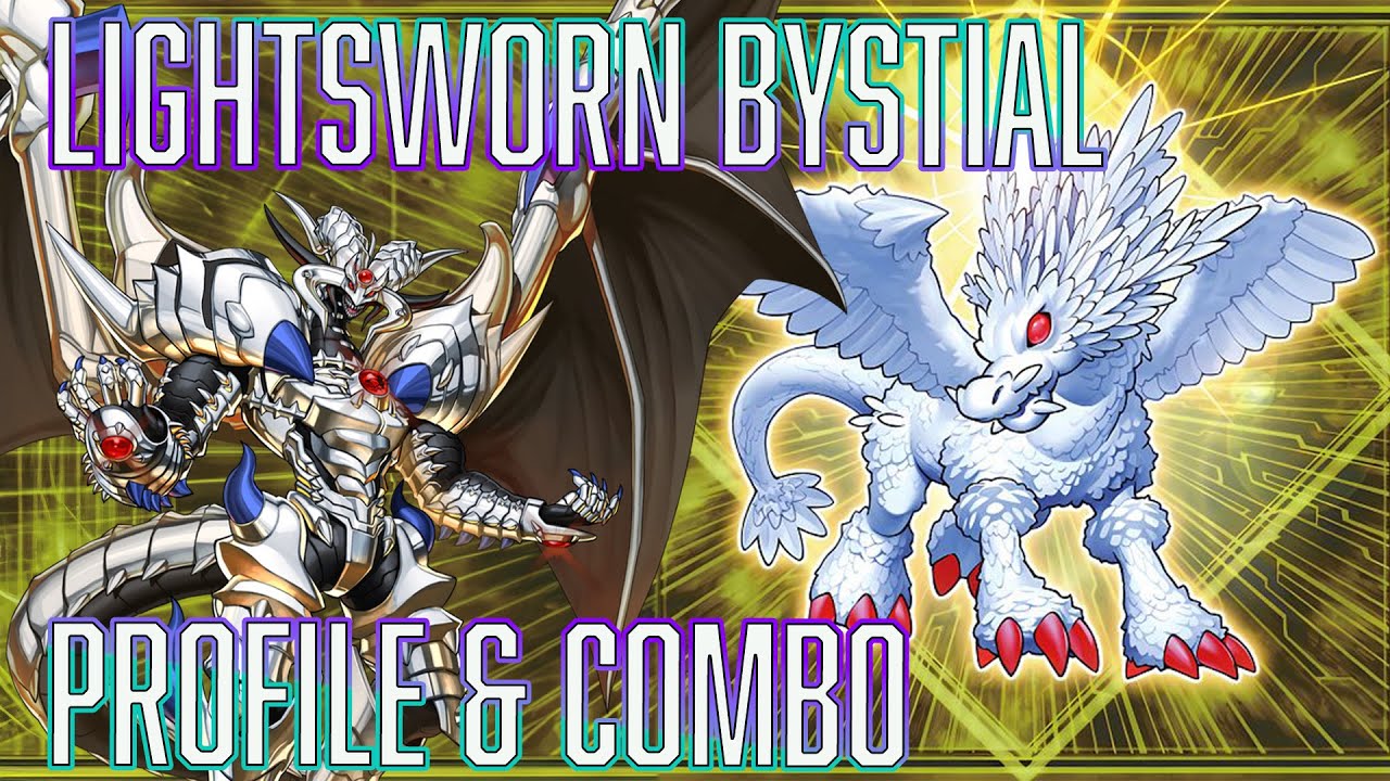 YUGIOH Lightsworn Bystial Deck Profile & Combo Test Hand