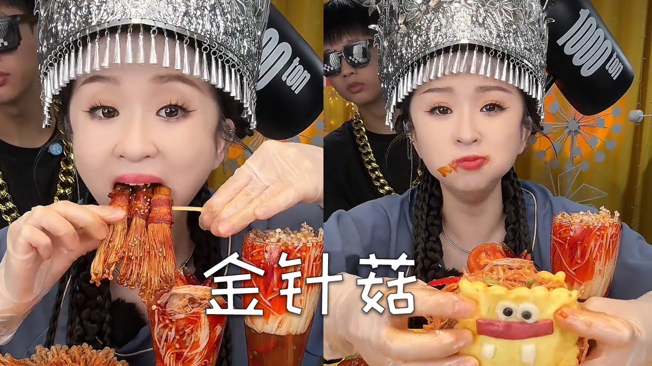金针菇的不同烹饪，吃起来口感还不一样呢#food #挑战 #美食 #delicious