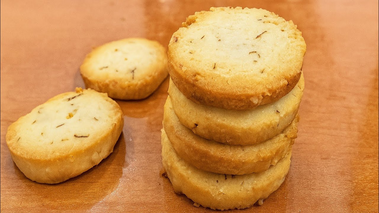 Butter Almond Cookies | Melt In Mouth Eggless Cookies | Easy Bakery Style Recipe-64