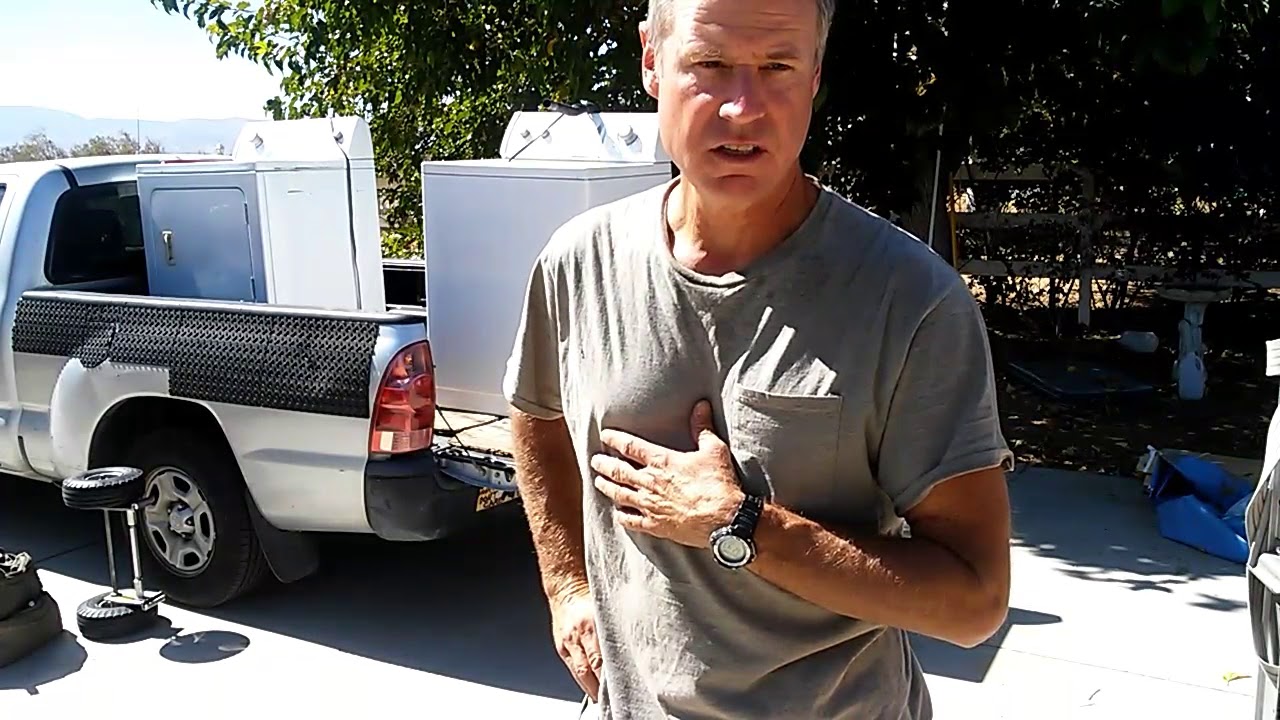 Offloading a washer and dryer from your truck safely without a dolly