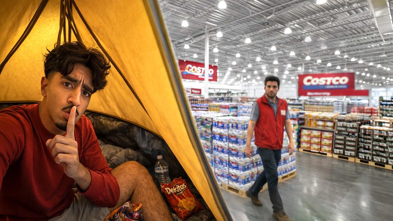 I Secretly Lived Inside Costco for 50 Hours