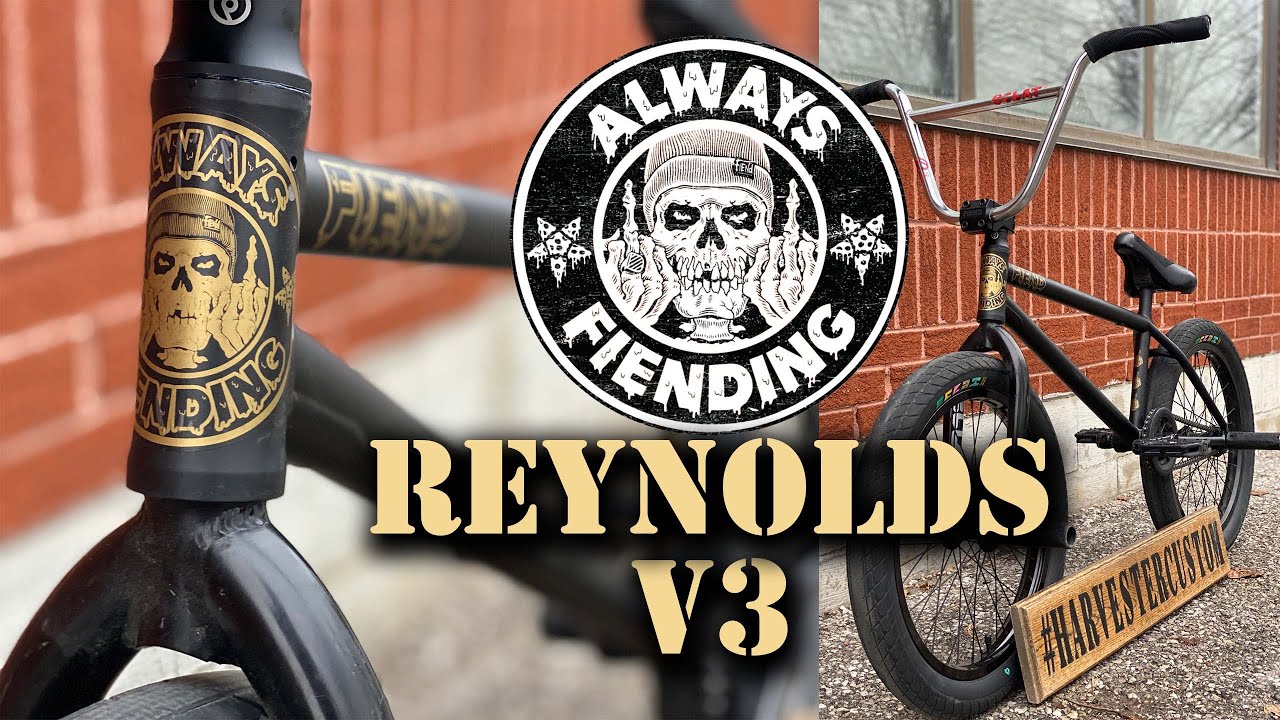 FIEND GARRETT REYNOLDS V3 FRAME BUILD @ HARVESTER BIKES