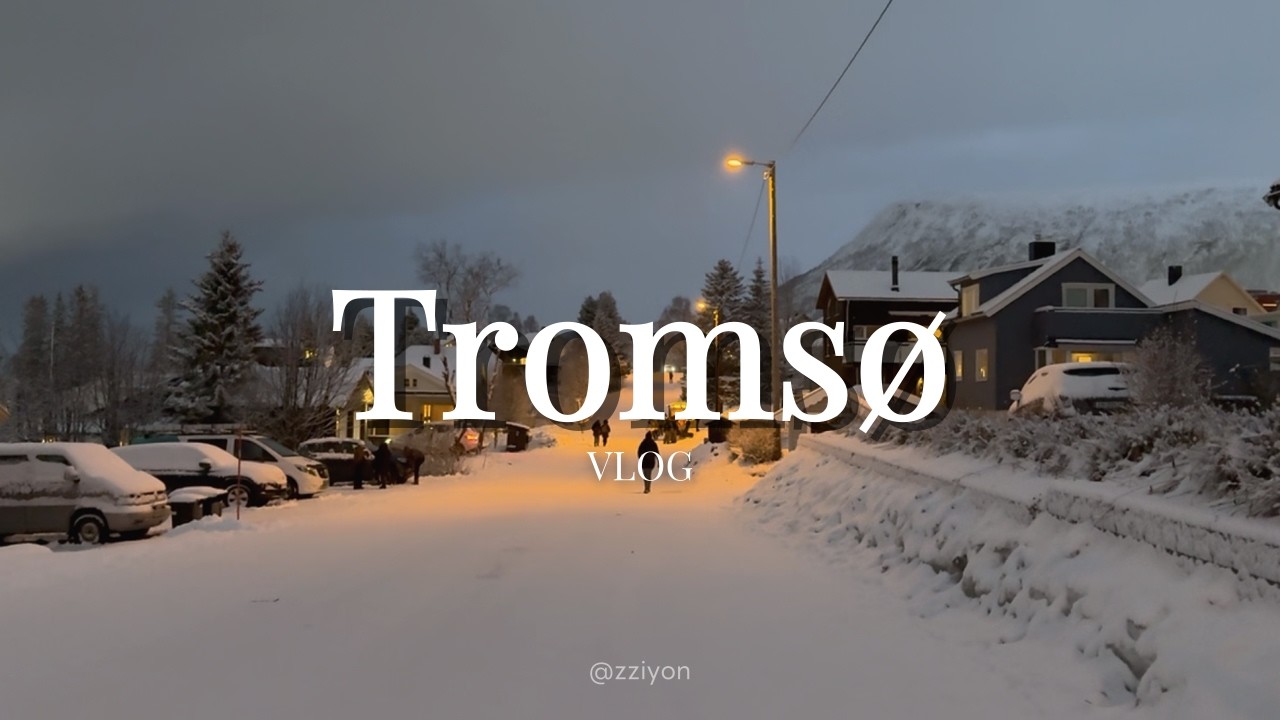 🇳🇴 북유럽 감성 최고…💗 노르웨이 트롬쇠 여행 브이로그❄ | 오로라 헌팅, 순록 투어