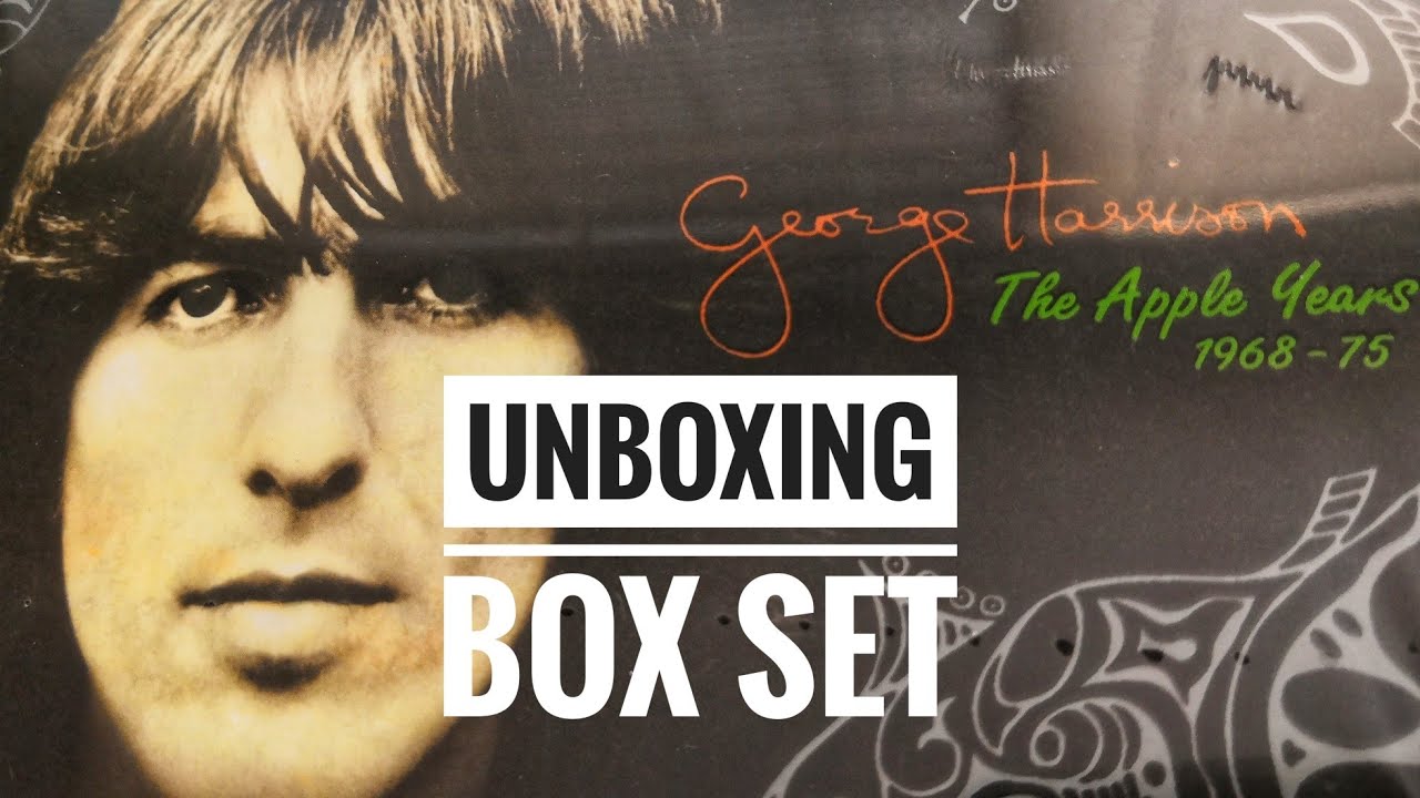 Unboxing The Apple Years 1968 1975 Box Set #GeorgeHarrison