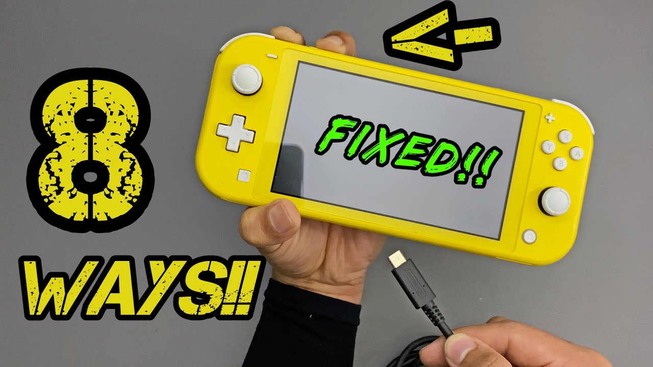 КАК починить Nintendo Switch LITE — [НЕТ ПИТАНИЯ!!]