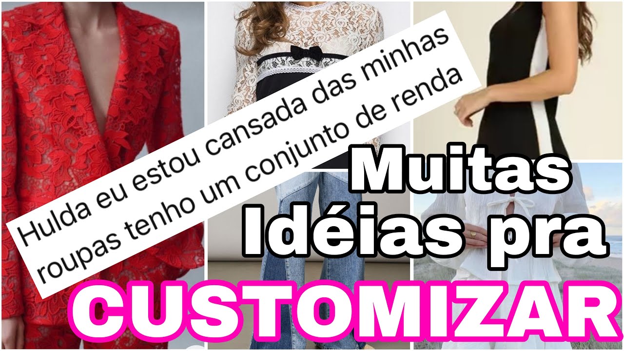 dando dicas e truques para as incritas customizar suas roupas #13 renove teu guarda roupa com Huda