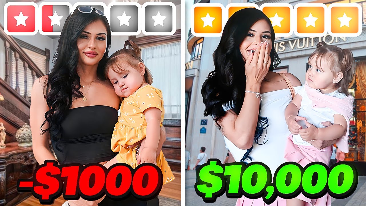 We EXPERIENCED a Luxurious LIFESTLYE for 24 Hours *SHOPPING SPREE*