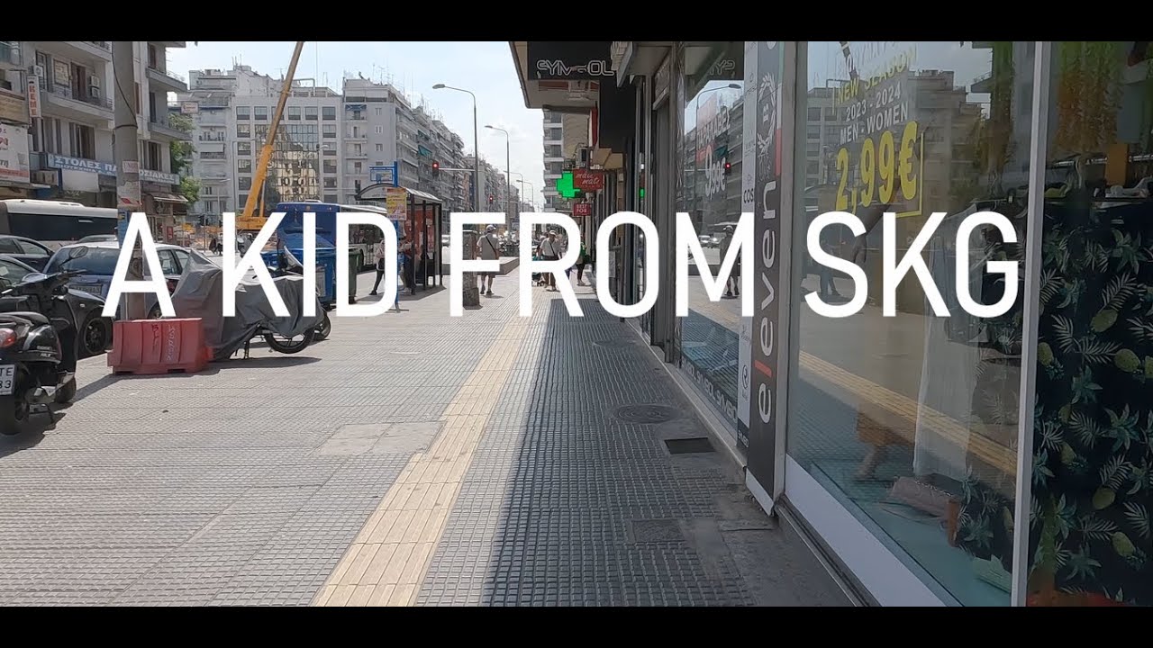 Walking in Thessaloniki  Episode 148(4k)