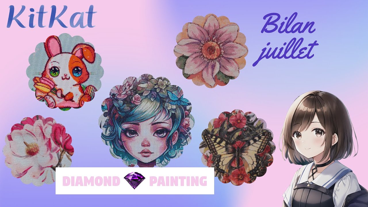{Diamond Painting 35} Bilan juillet