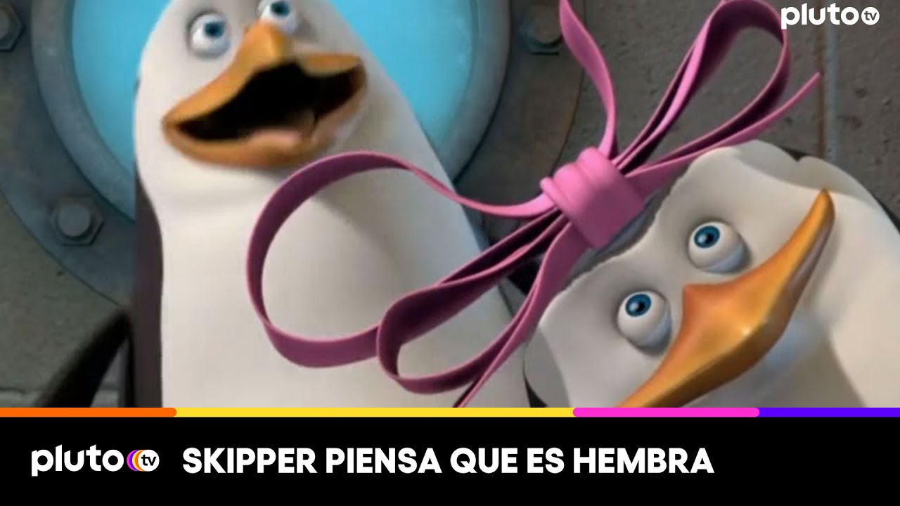 Skiiper piensa que ES HEMBRA | Pingüinos de Madagascar| Pluto TV