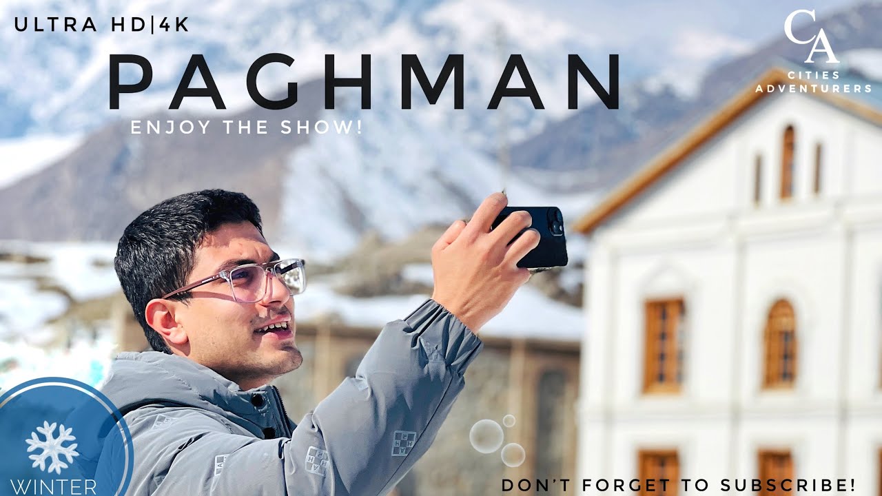 Winter Wonders 🌁 Exploring Paghman and Qargha Dam in Kabul with Omar