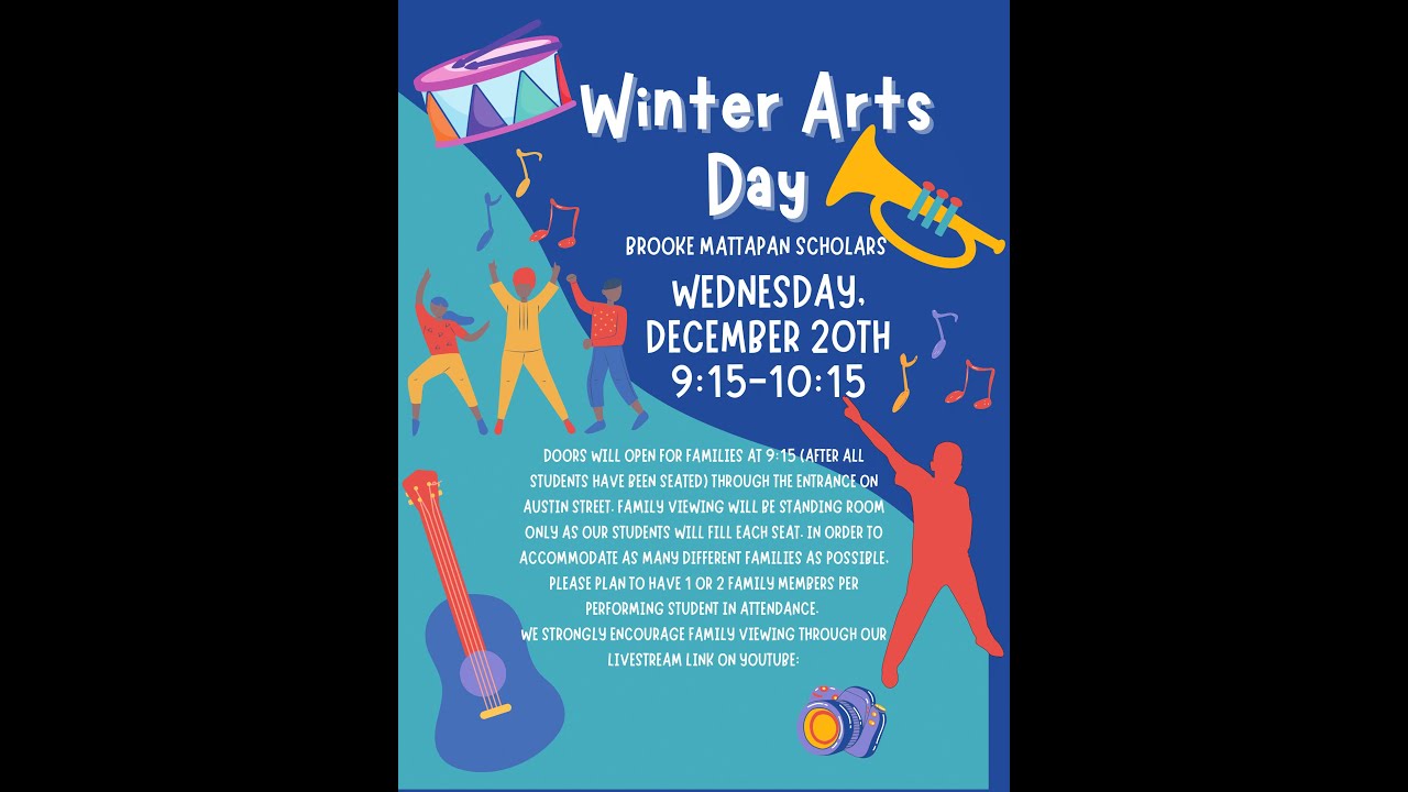 Brooke Mattapan Winter Arts Day