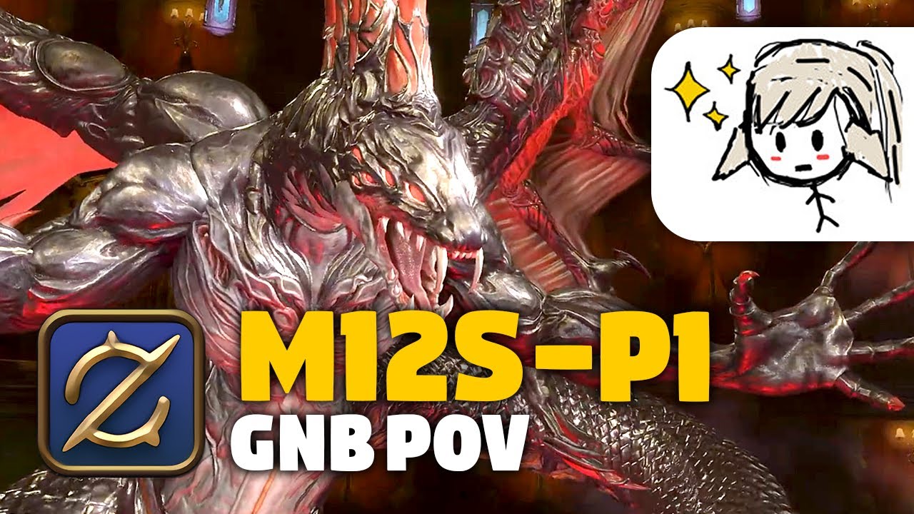 [FFXIV] AAC Heavyweight M4 (Savage) M12S P1 - GNB POV (OT)