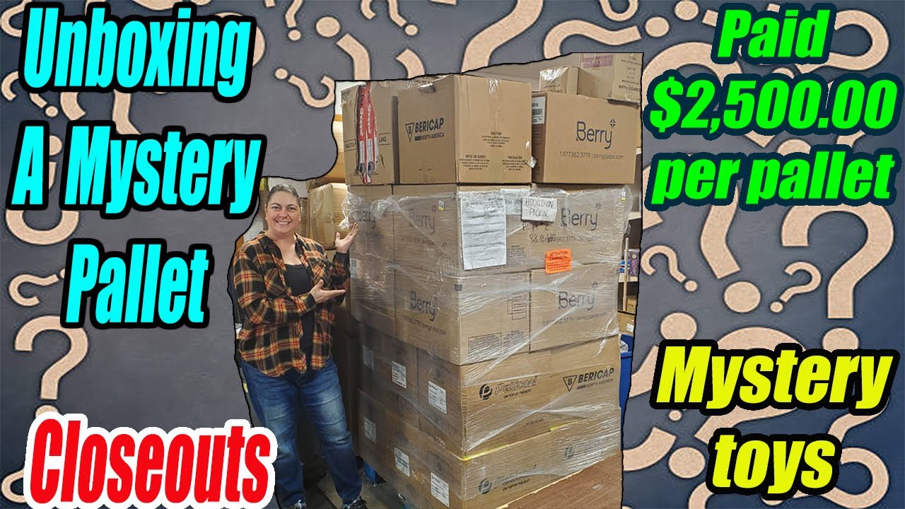 Unboxing a Mystery Closeout Pallet! What did we find? Check out all the cool stuff!