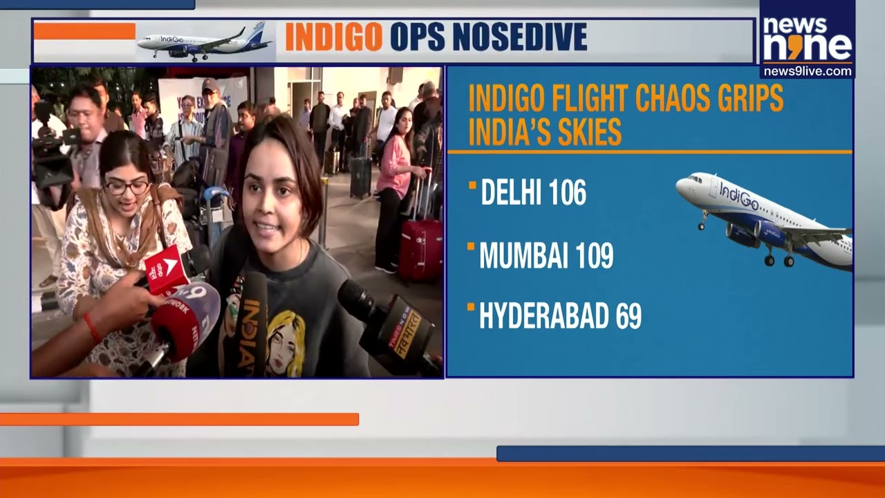 IndiGo crisis deepens | Govt orders refunds, fare caps | 2,000+ flights disrupted