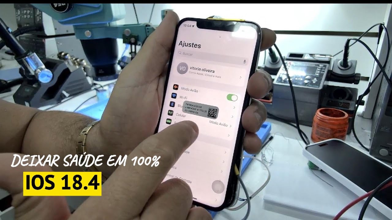 Subir saúde para 100% sem formatar - IOS 18.4