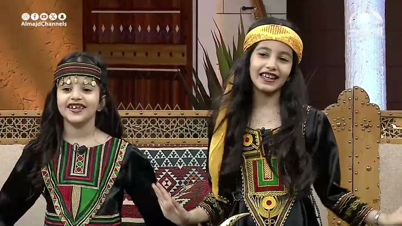 البنوتات ديالا وألمى السبيعي ولبنى العيد يفرحن الأجاويد بنشيد رمضاني رائع 😍👏