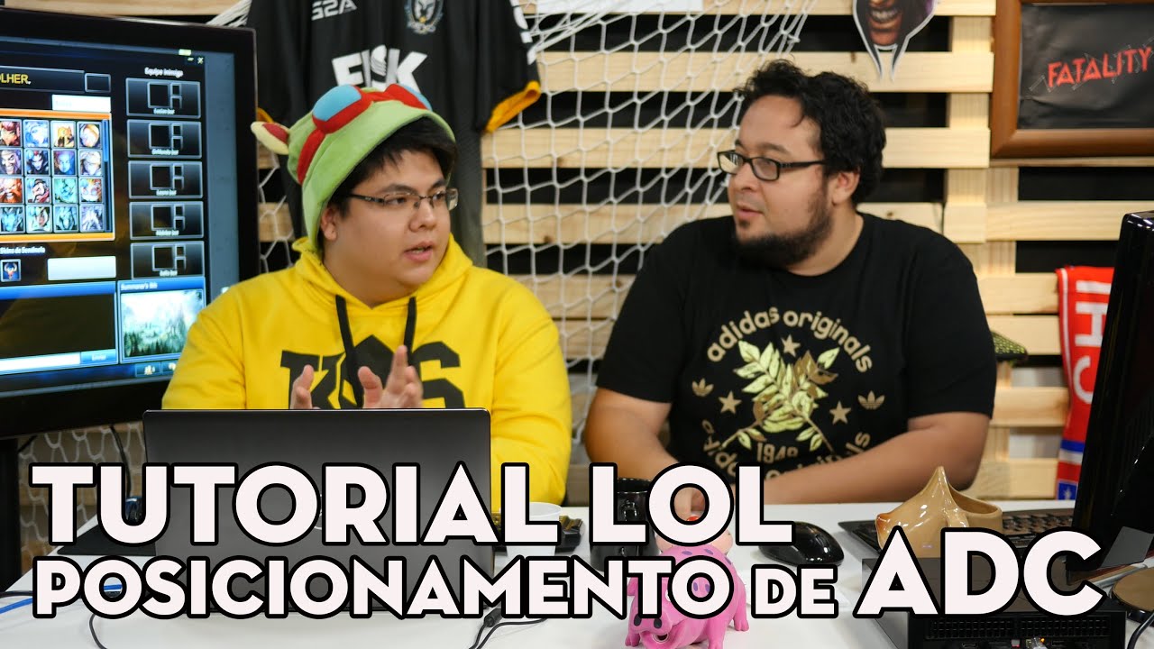 TUTORIAL DE LOL - POSICIONAMENTO DE ADC E SUPORTE, DICAS PARA GG (COM  ESA E GORDOX)