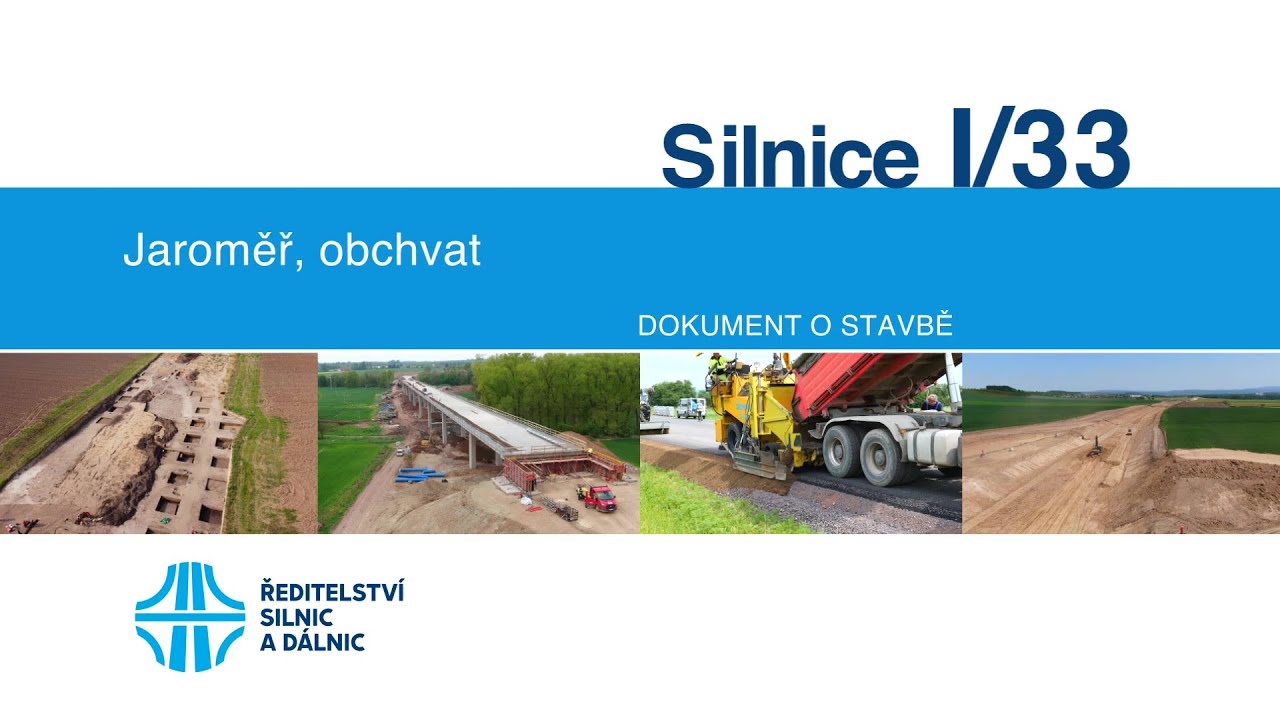 I/33 Jaroměř, obchvat (dokumentace o stavbě)