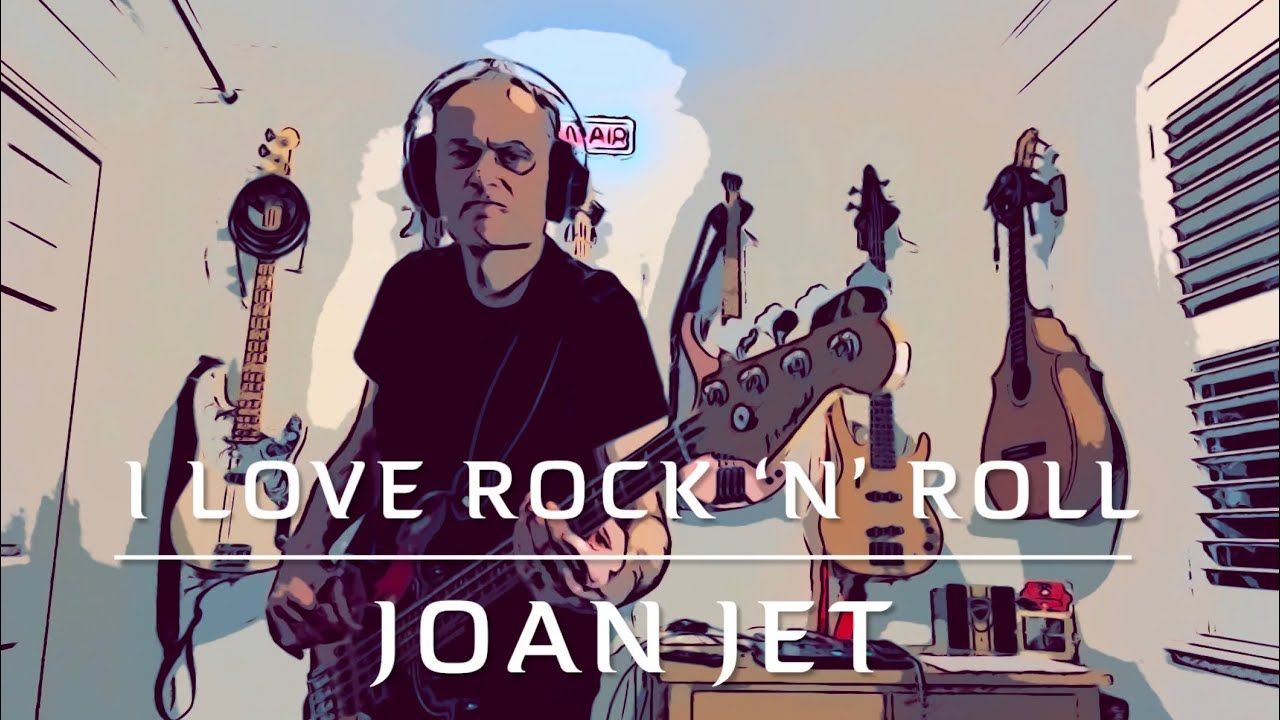 Joan Jet - I Love Rock ‘n’ Roll bass cover 