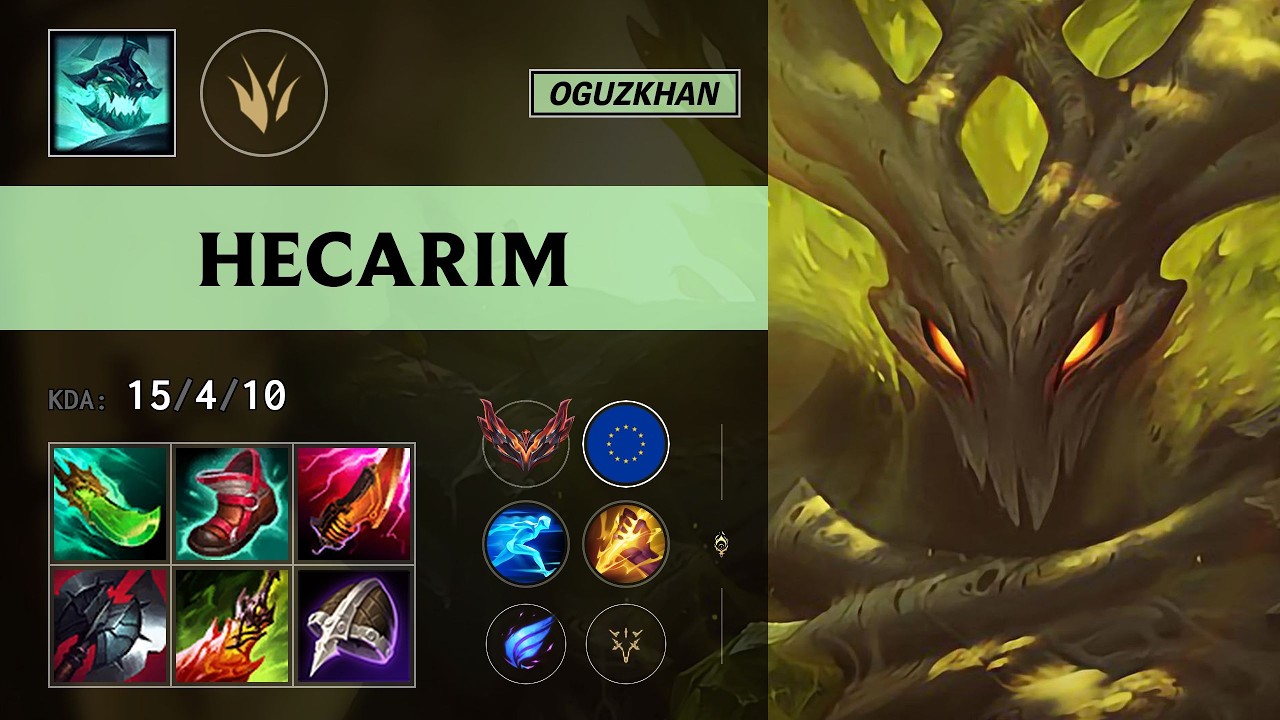 (Oguzkhan) Hecarim Jungle vs Viego - EUW Grandmaster Patch 26.11