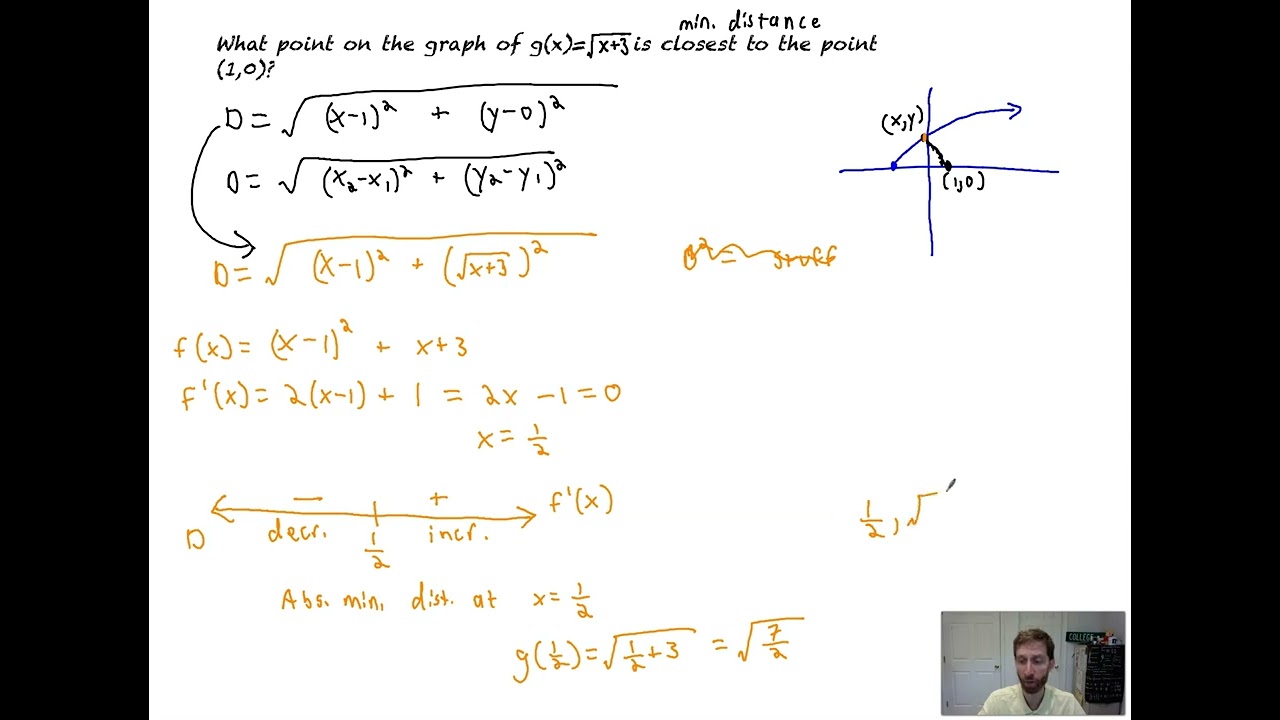 Distance to a Point & Page Margins Optimization
