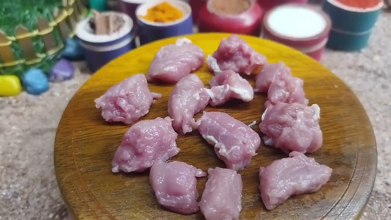 Mutton curry ❤️❤️ Miniature cooking 