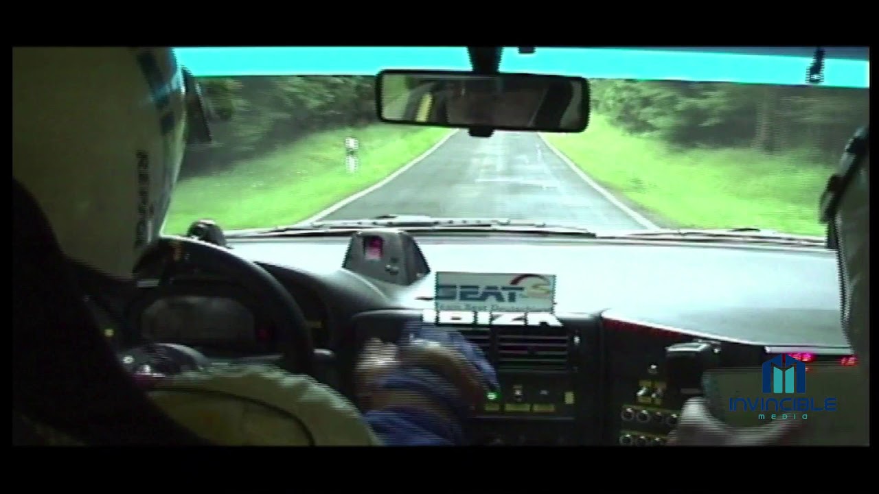 Rally Retro Onboard: Erwin Weber - Seat Ibiza KitCar.    ADAC-Deutschland Rallye 1997