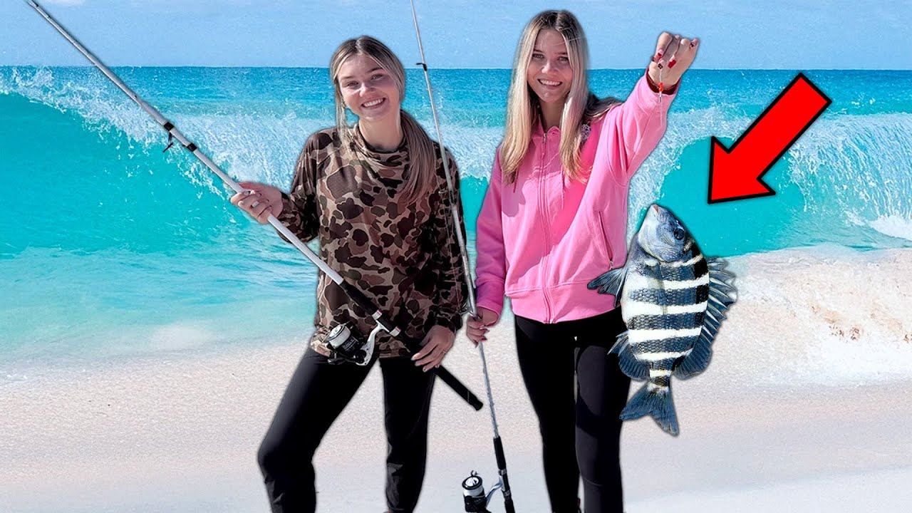 TWINS surf fish Trump's GULF OF AMERICA!